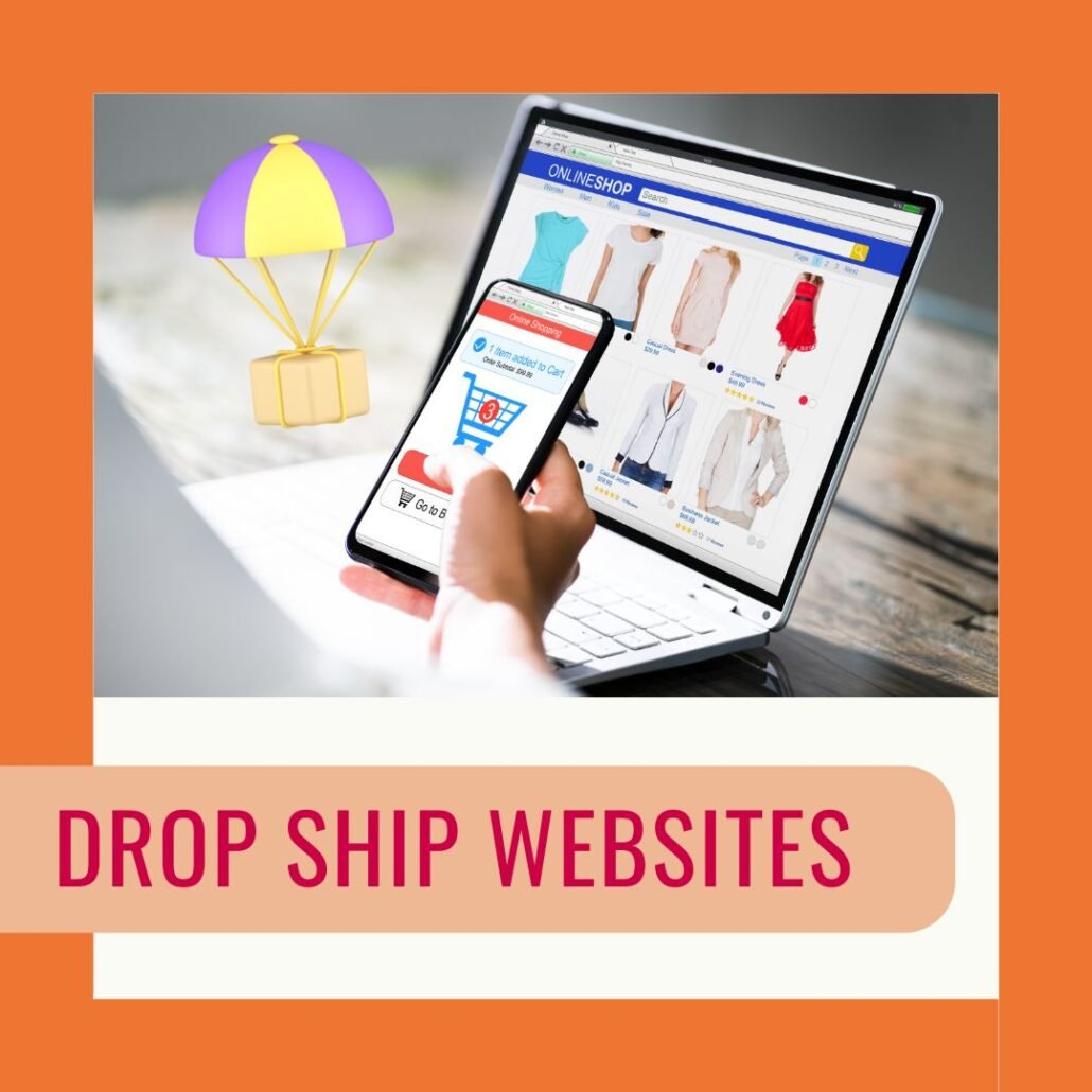 Online buy now drop shipping website businesses for sale UK and US businesses